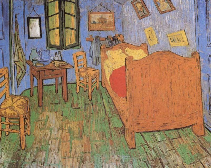 Vincent Van Gogh The Artist-s Bedroom in Arles Norge oil painting art